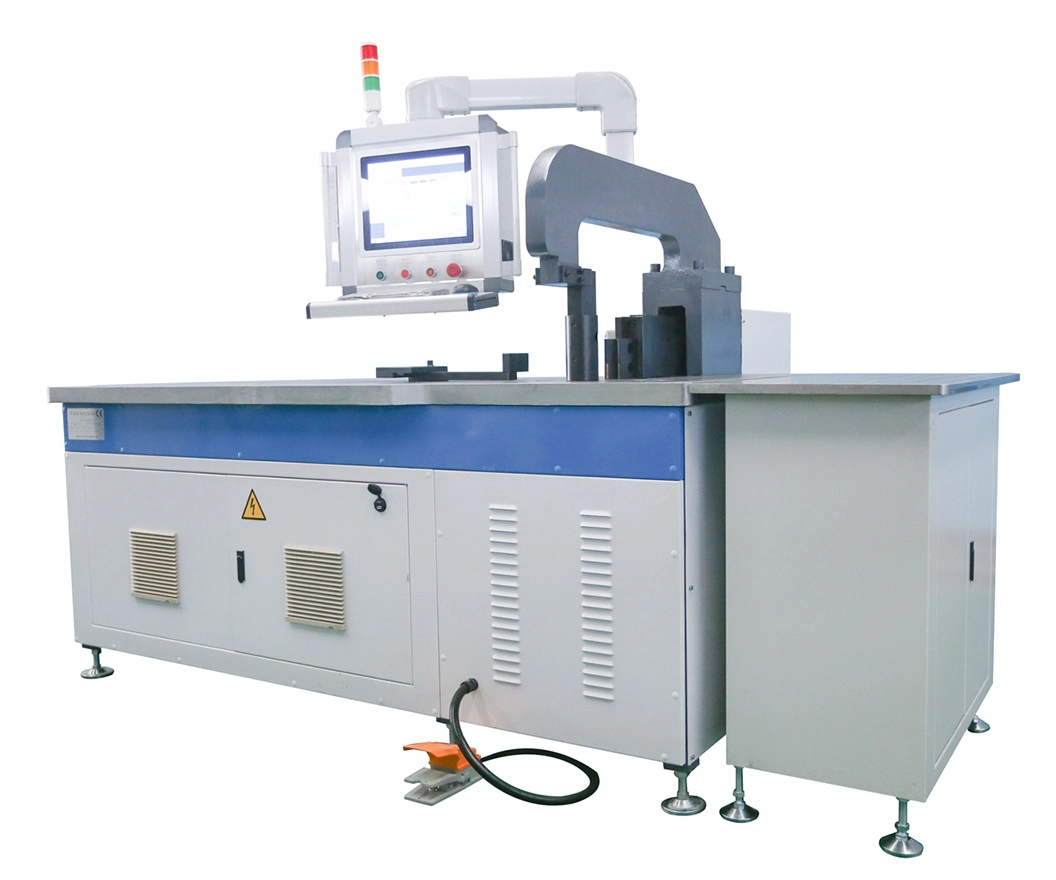 3D Intelligent Hybrid CNC Busbar Bending Machine for Metal