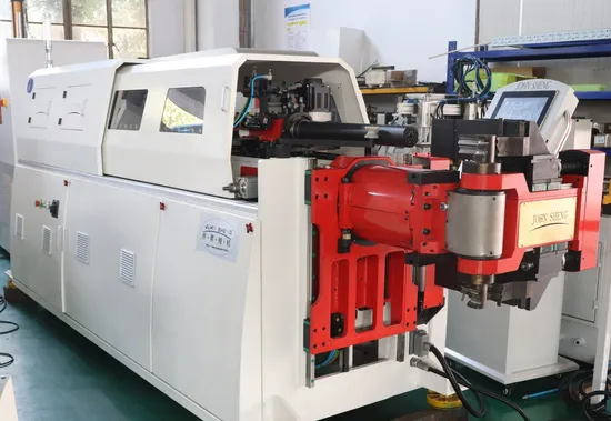 Automatische CNC-Rohr- und Rohrbiegemaschine für Automobilkopfstützen oder -sitze mit Vollservo für Edelstahl, Kupfer, Eisen, Aluminium