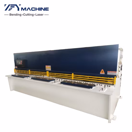 QC12K CNC-hydraulische Schwenkbalkenschere und QC11K Guillotine-Schere zum Schneiden von Blechen