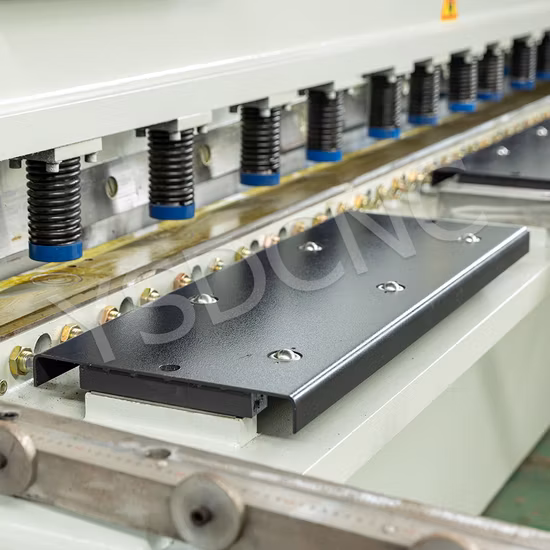 Mechanische Metallblech-hydraulische Schermaschinenblätter stellen das Schneidmaschinenrad ein, das für Plattenblechmaterialien verwendet wird