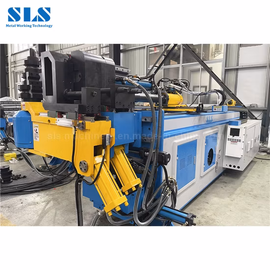 Elektrischer, hydraulischer, runder, quadratischer Stahlrohr-Druckwalzbieger, automatische CNC-Rohrbiegemaschine mit Dorn für Möbelrahmen, Automobil-Ölabgasrohre