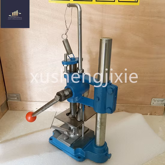 Blaue kleine Dornpresse, Handdornpresse/manuelle Dornpresse/Dornpressmaschine