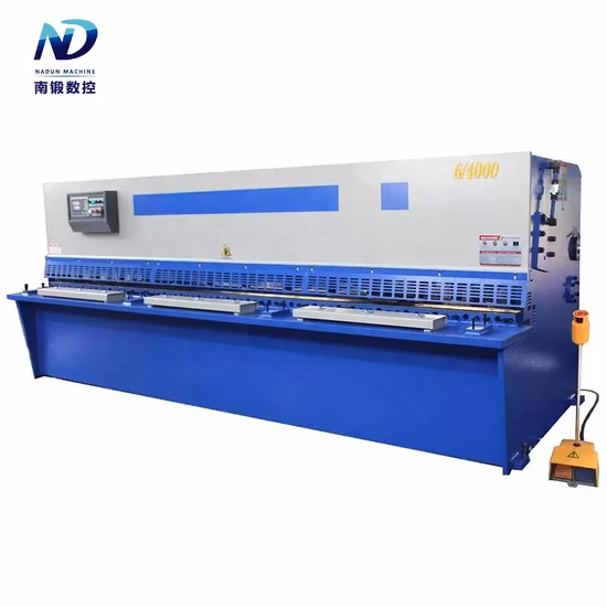 Preis für automatische CNC-Blechschwing- oder Guillotine-Hydraulikschermaschine