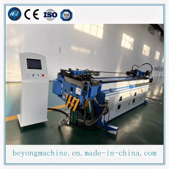 3D vollelektrische und hydraulische automatische CNC-Rohrbiegemaschine (BY-76CNC-3A-1S)