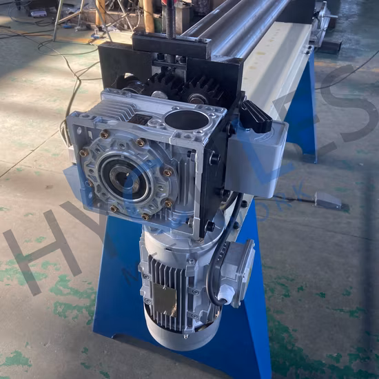 W11 1,5*1300 Elektrische 3 Rollen Kleine Blechwalze Biegemaschine HVAC Rundkanal Slip Roll Maschine